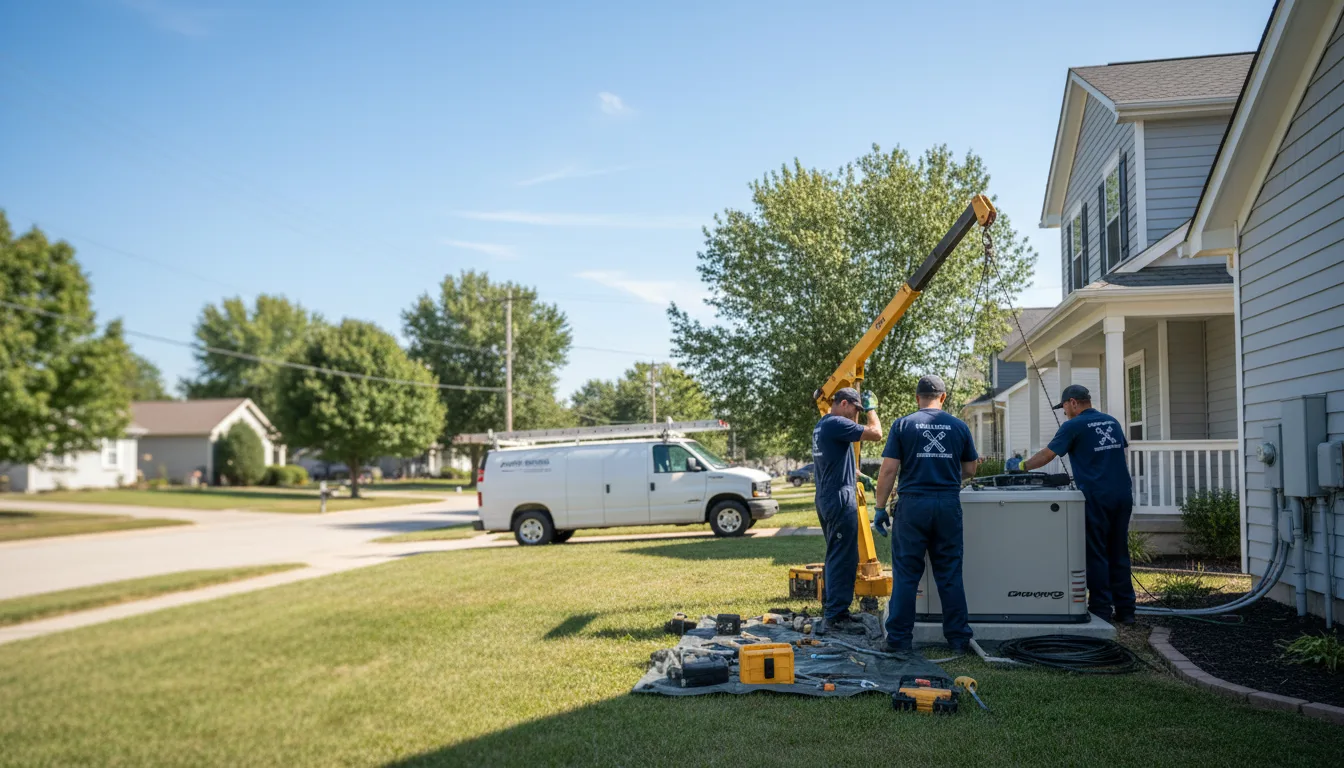 Generator Installation in Lorena, TX near me